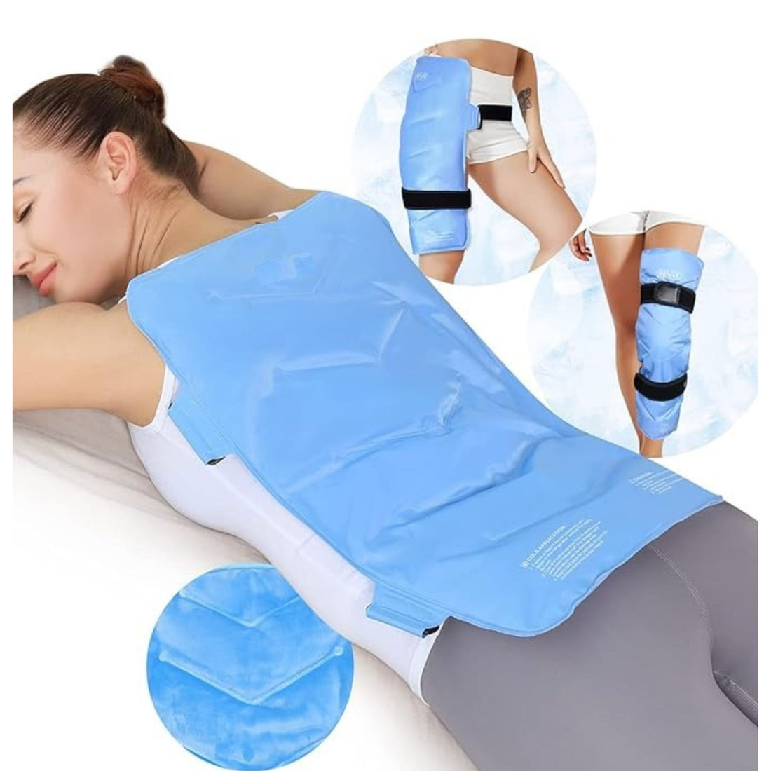 Best Ice Pack for cooler, injuries, back pain, Reusable Shoulder ice pack