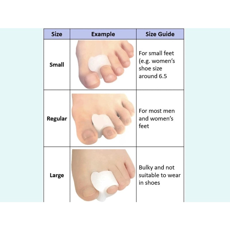 SG Stock 3 pairs Bunion Corrector Toe separator Gel Hammer Big Toe protector Therapeutic Toe spacer orthopedic insole 腳趾 矯正器