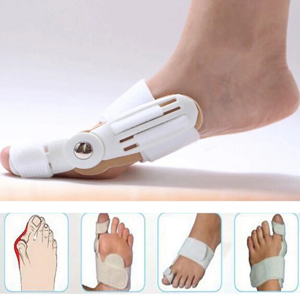 Orthopedic Bunion Night Splint Corrector – Pain Relief & Toe Realignment for Women & Men | Adjustable & Comfortable Design for Sleeping & Walking (1 pair)