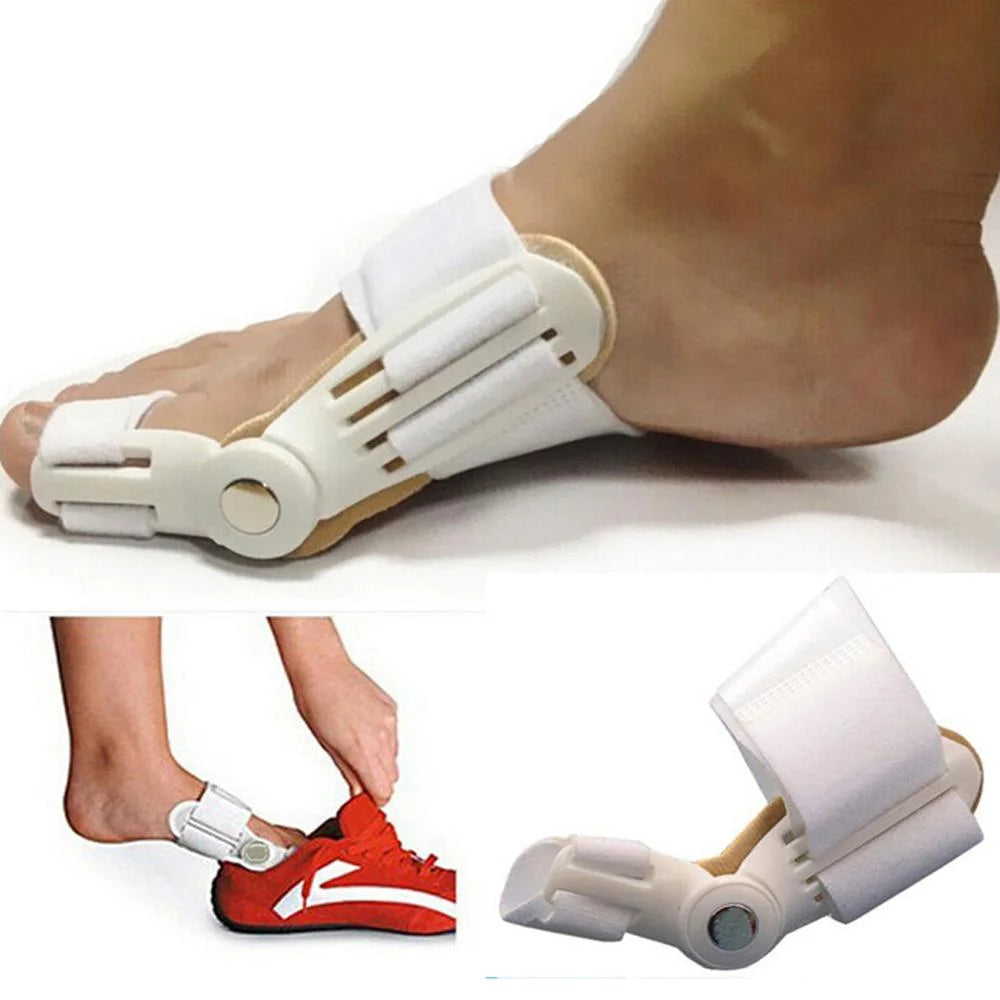 Orthopedic Bunion Night Splint Corrector – Pain Relief & Toe Realignment for Women & Men | Adjustable & Comfortable Design for Sleeping & Walking (1 pair)