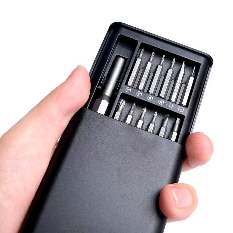 24 IN 1 Magnetic Screwdriver Set ABS Box Drill Screwdriver Hand Tool Multipurpose Screw Head