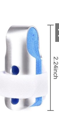 Foam padded aluminum finger brace protector orthopedic Fracture fixation hand finger splint support
