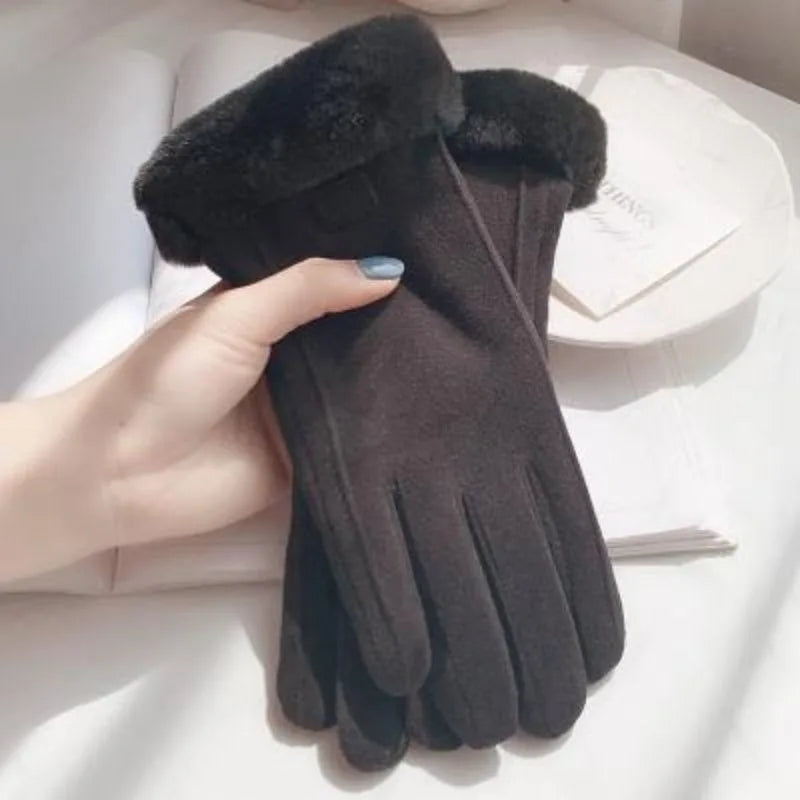 Winter Thermal Gloves – Fleece-Lined, Touchscreen Compatible, Cold-Weather, Windproof, Unisex, for Men & Women (Durable & Warm)