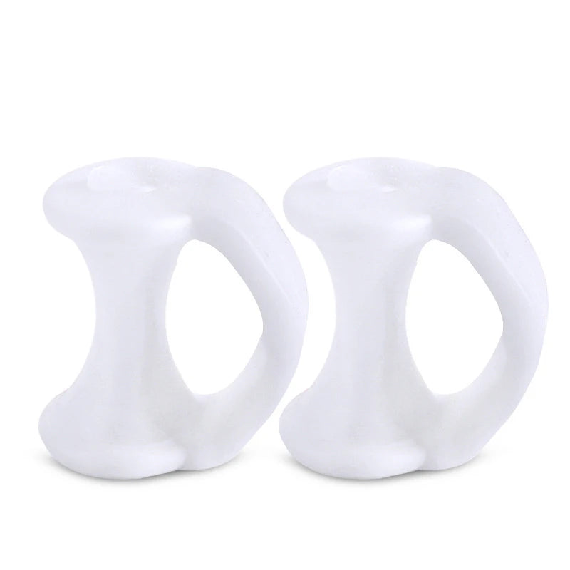 8 Pcs Silicone Gel Bunion Corrector for Pinky Toes – Relief for Blisters, Swelling & Overlapping Toes | Soft & Comfortable Toe Separator for Women & Men