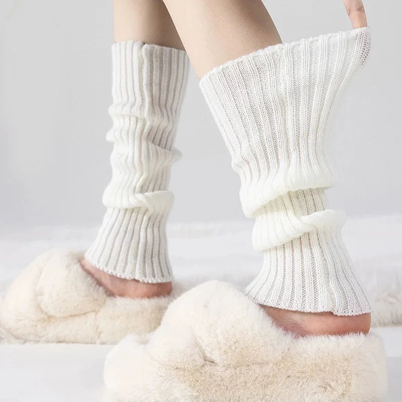 2 Pairs -Stay Stylish & Cozy with Our Japanese Lolita Leg Warmers!