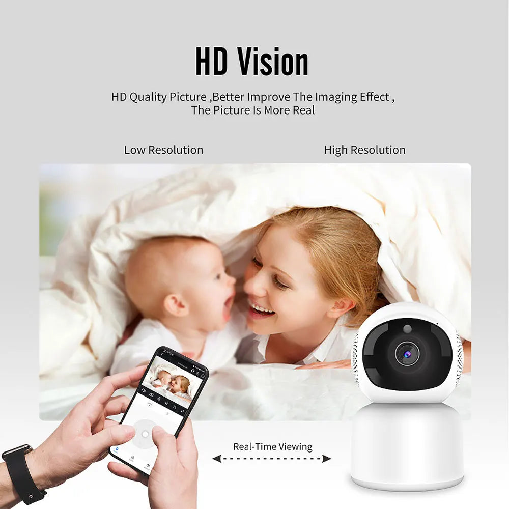 i109 Smart Camera 1080P HD 355 Angle WiFi Night Vision Webcam Video IP Camera Baby Security Monitor for Smartphone Xiaomi APP