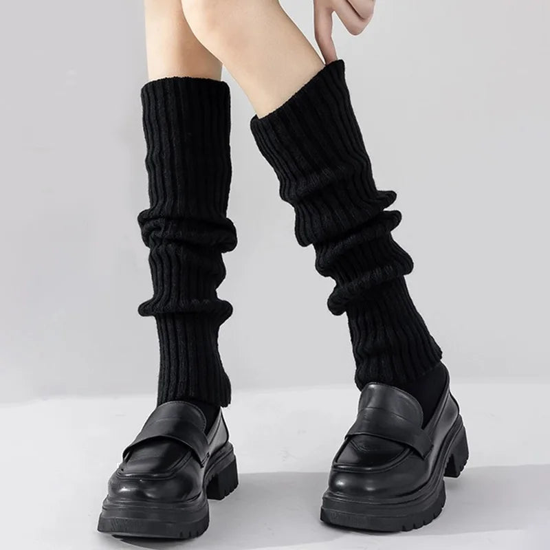 2 Pairs -Stay Stylish & Cozy with Our Japanese Lolita Leg Warmers!