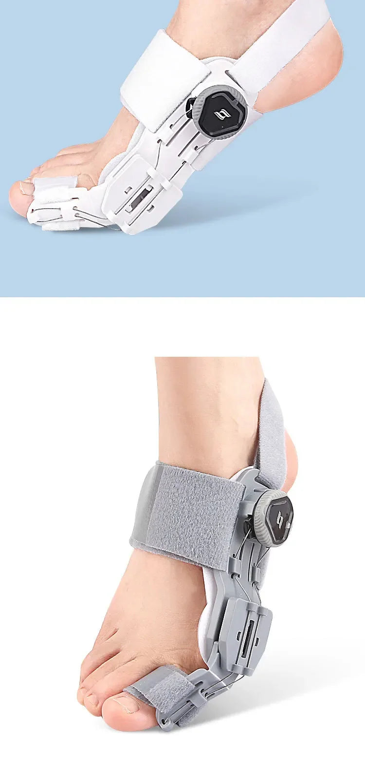 Bunion Corrector & Toe Straightener – Adjustable 3D Support Brace with Silicone Pad, ABS Splint & Comfort Straps for Pain Relief (Hallux Valgus, Big Toe Alignment)