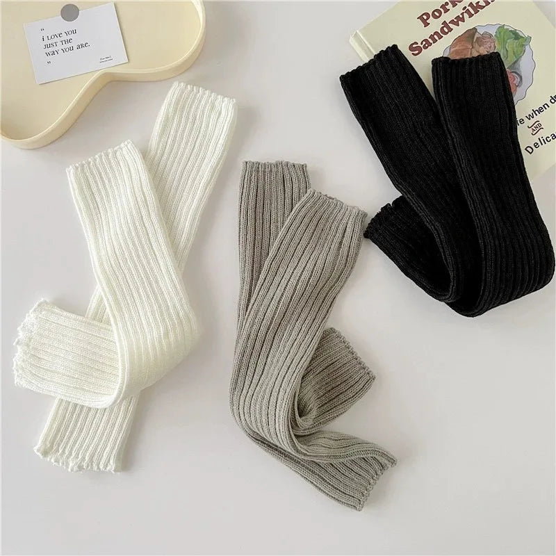 2 Pairs -Stay Stylish & Cozy with Our Japanese Lolita Leg Warmers!