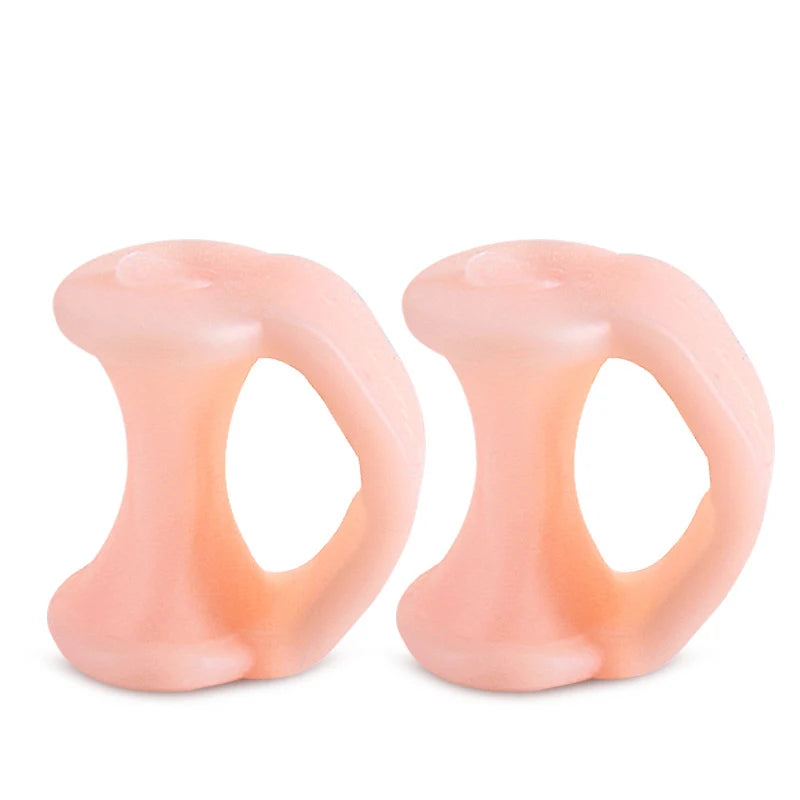 8 Pcs Silicone Gel Bunion Corrector for Pinky Toes – Relief for Blisters, Swelling & Overlapping Toes | Soft & Comfortable Toe Separator for Women & Men