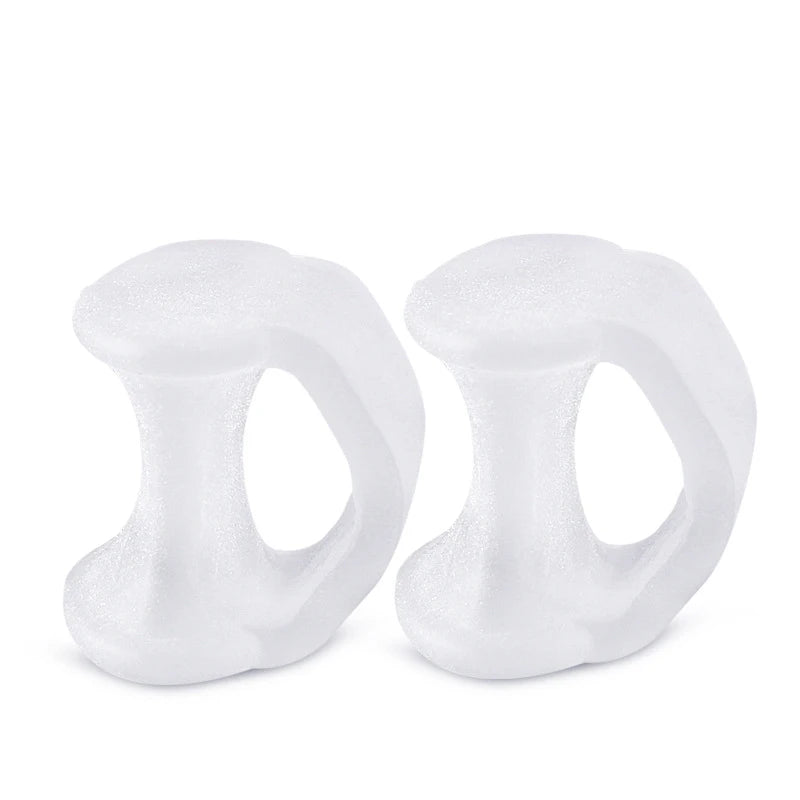 8 Pcs Silicone Gel Bunion Corrector for Pinky Toes – Relief for Blisters, Swelling & Overlapping Toes | Soft & Comfortable Toe Separator for Women & Men