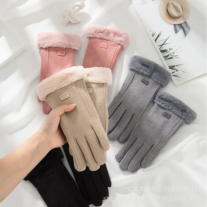 Winter Thermal Gloves – Fleece-Lined, Touchscreen Compatible, Cold-Weather, Windproof, Unisex, for Men & Women (Durable & Warm)