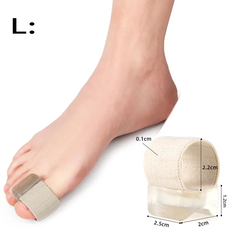 1Pair Big Bone Thumb Toe Separator Bunion Splint Straightener Corrector Foot Care Tools Hallux Valgus Protector Orthotics