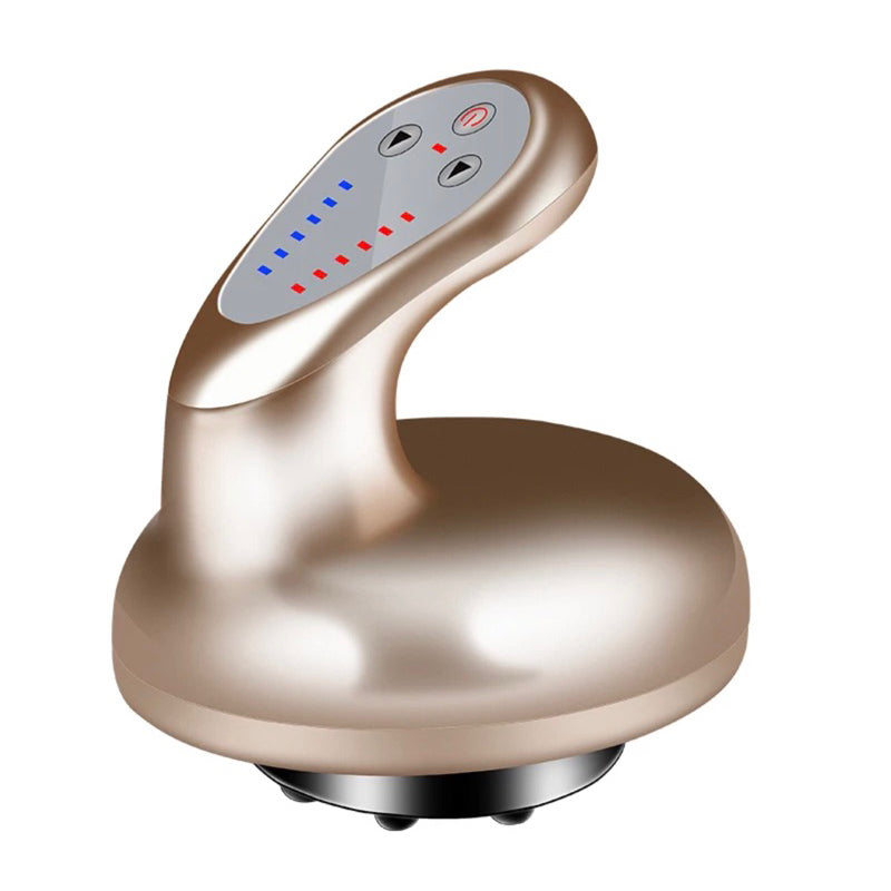 Electric Body Massage Tool, Palm-powered Gua Sha Cupping Massager, Compact and Portable, Detoxifying, Pain and Fatigue