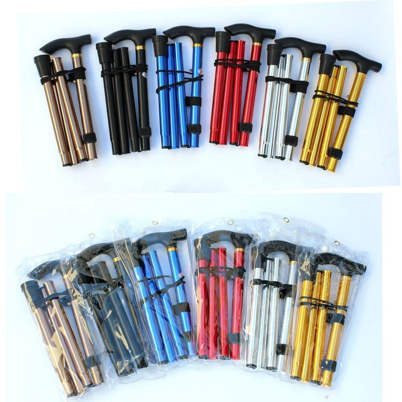 Foldable Walking Cane for Collapsible Lightweight Adjustable, Portable Hand Walking Stick