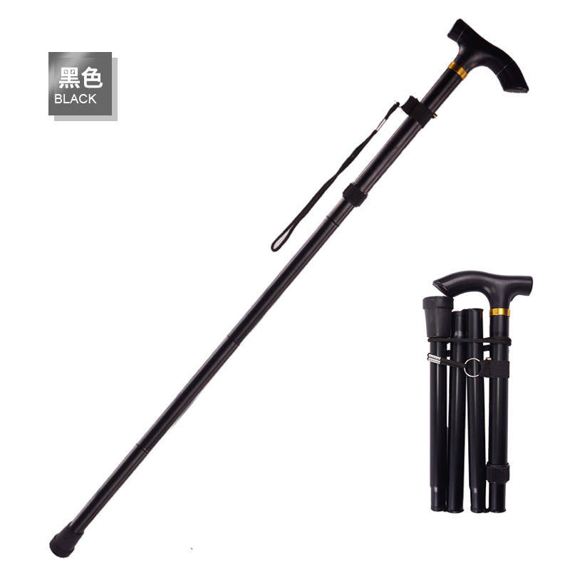 Foldable Walking Cane for Collapsible Lightweight Adjustable, Portable Hand Walking Stick