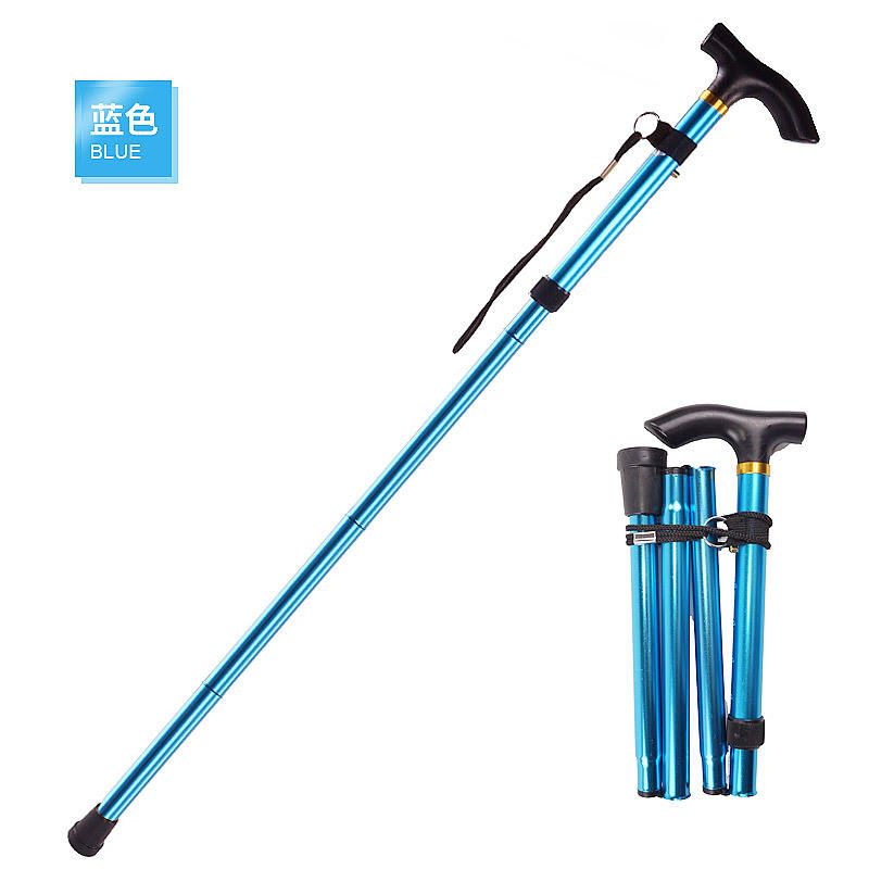Foldable Walking Cane for Collapsible Lightweight Adjustable, Portable Hand Walking Stick