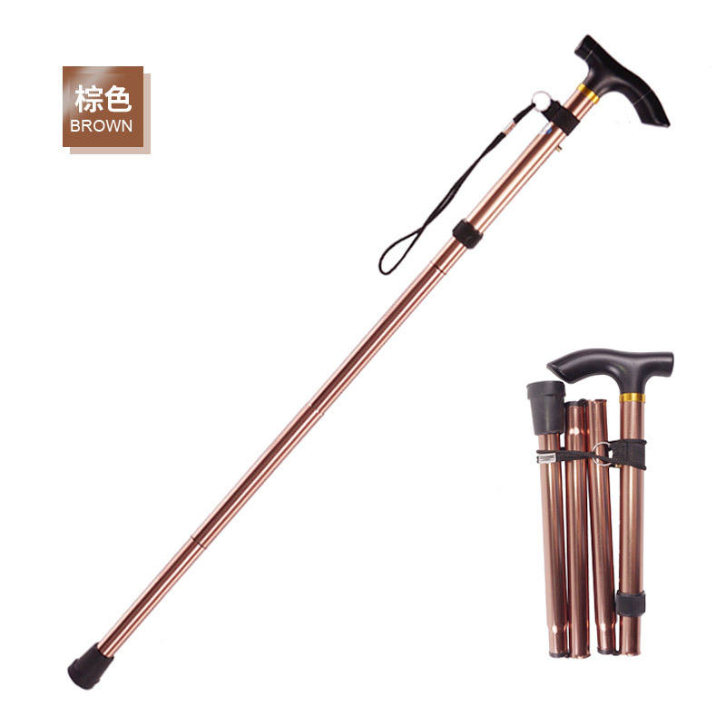 Foldable Walking Cane for Collapsible Lightweight Adjustable, Portable Hand Walking Stick