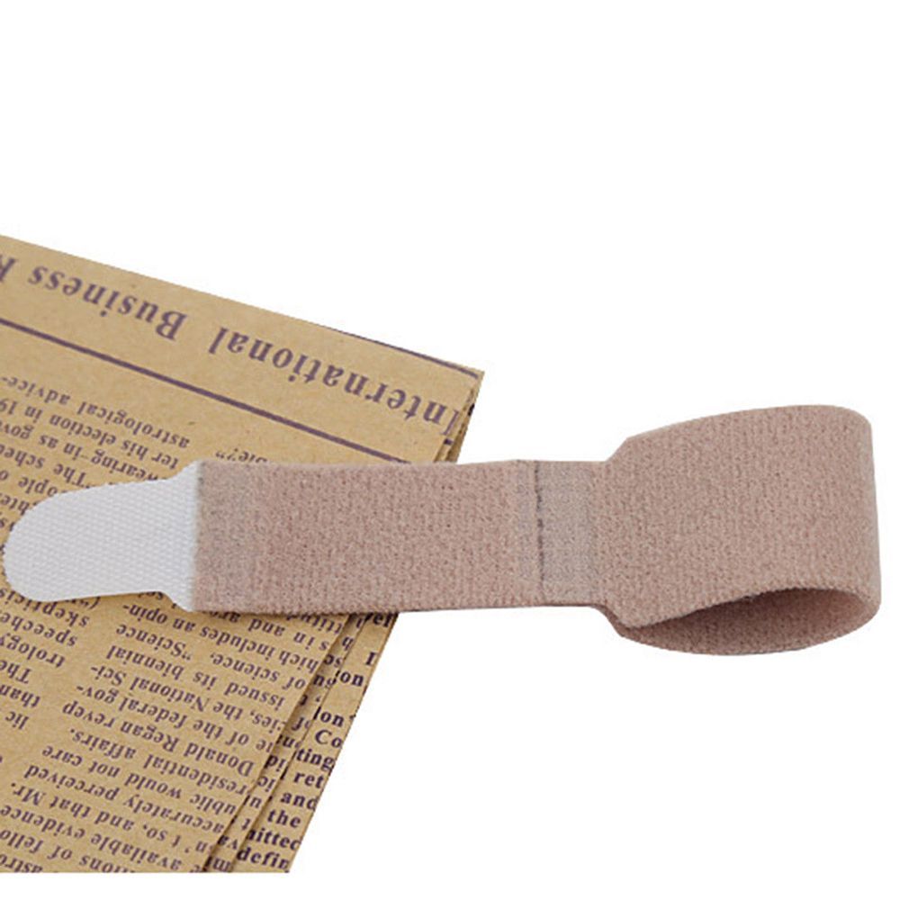 10 Pcs/lot Fabric Toe Finger Straightener Hammer Toe Hallux Valgus Corrector Bandage Toe Separator Splint Wraps Foot Care
