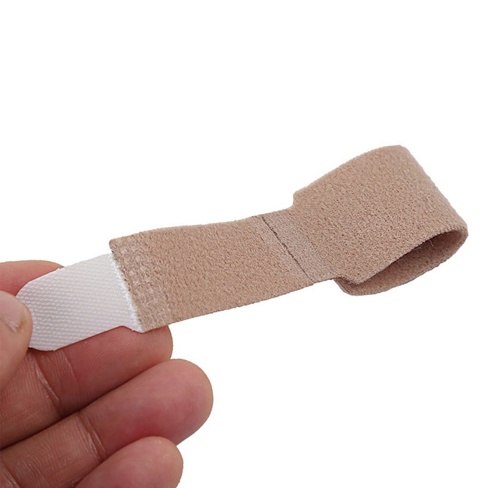 10 Pcs/lot Fabric Toe Finger Straightener Hammer Toe Hallux Valgus Corrector Bandage Toe Separator Splint Wraps Foot Care