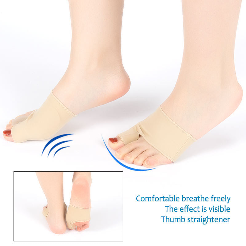Footcare Silicon Inserted Big Toe Pain Relief Toe Protector Toe Separator Separator Bunion Hallux Valgus Corrector