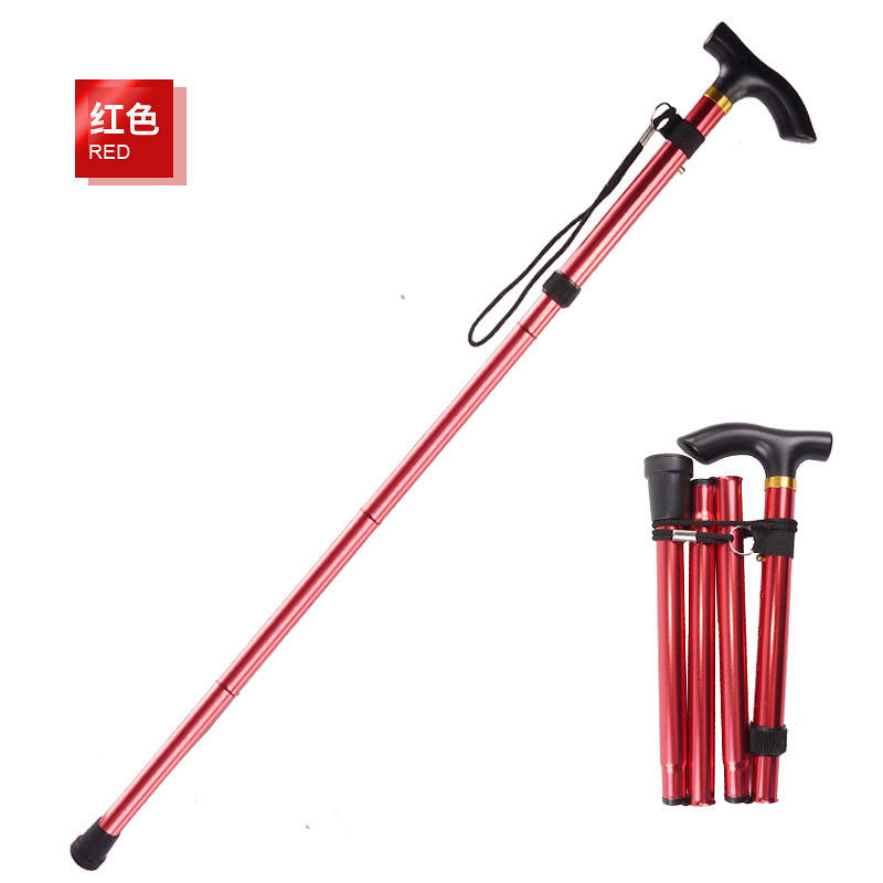 Foldable Walking Cane for Collapsible Lightweight Adjustable, Portable Hand Walking Stick