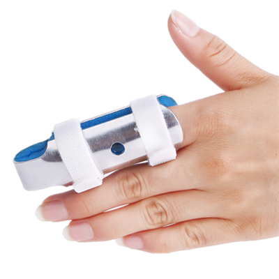 Foam padded aluminum finger brace protector orthopedic Fracture fixation hand finger splint support