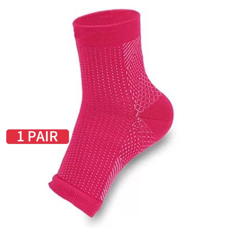 Comfort Foot Anti Fatigue Women Compression Socks Sleeve Elastic Men's Socks Women Relieve Swell Ankle Sokken Compression Socks