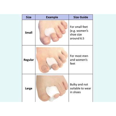 SG StockBunion Corrector Toe separator Gel Hammer Big Toe protector Therapeutic Toe spacer orthopedic insole 腳趾 矯正器