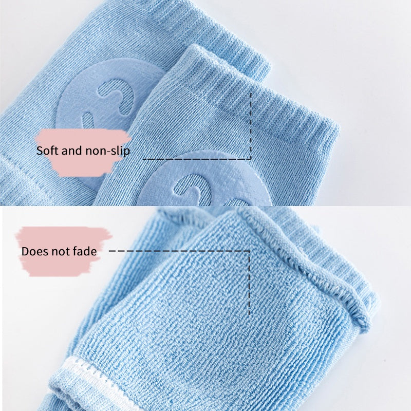 Non-Slip Knee Pads For Baby Crawling Safety 3 pairs