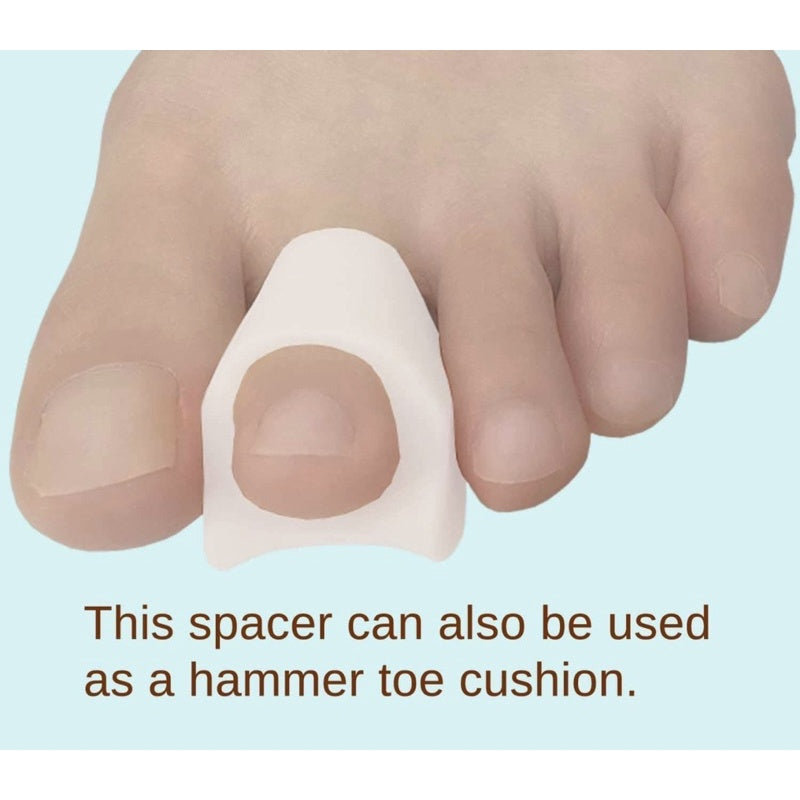 SG StockBunion Corrector Toe separator Gel Hammer Big Toe protector Therapeutic Toe spacer orthopedic insole 腳趾 矯正器