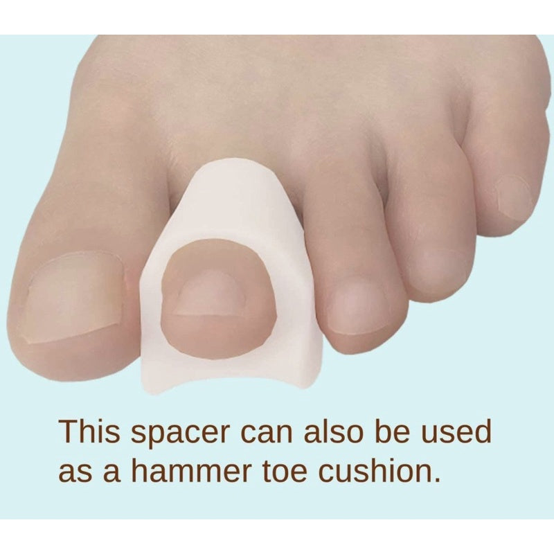 SG Stock 3 pairs Bunion Corrector Toe separator Gel Hammer Big Toe protector Therapeutic Toe spacer orthopedic insole 腳趾 矯正器