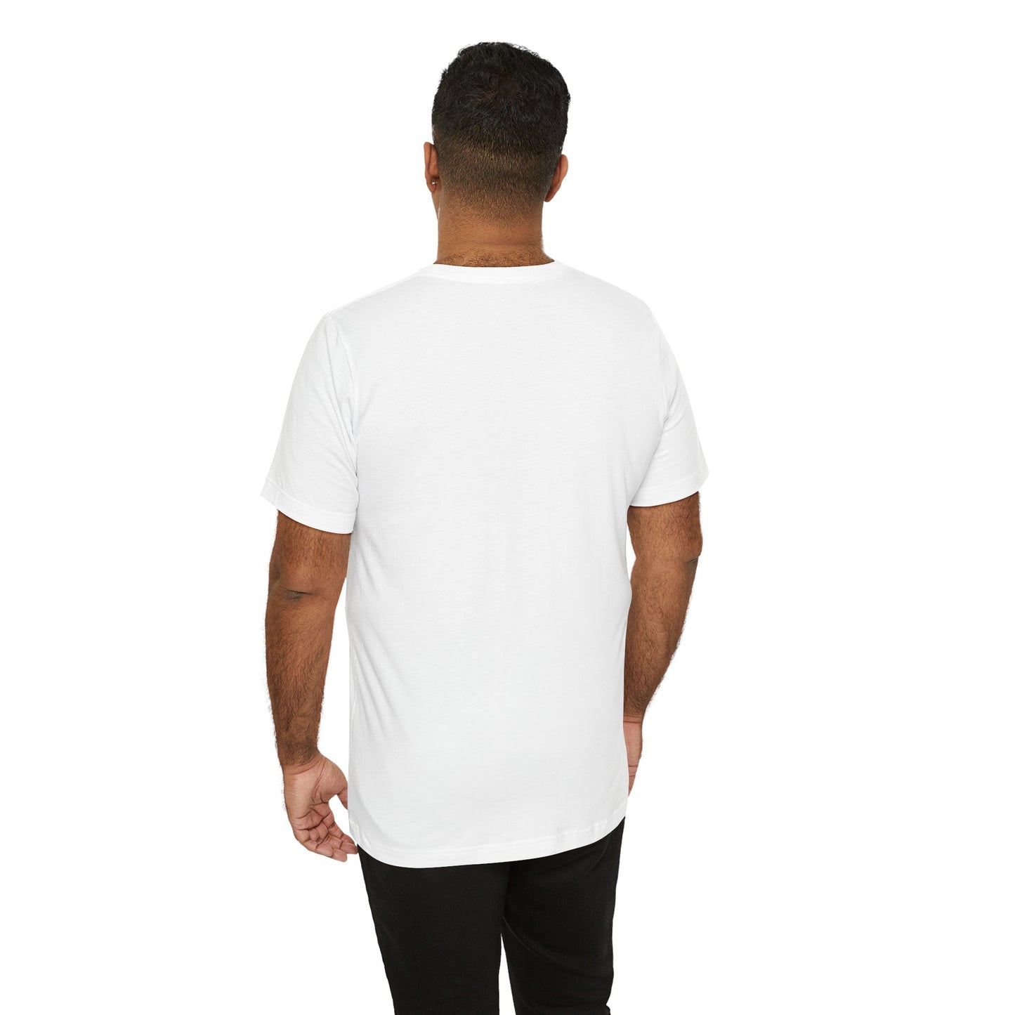 Inspirational Quote Unisex Jersey Tee - "Enjoy Life, Laugh Today, Love Yourself"