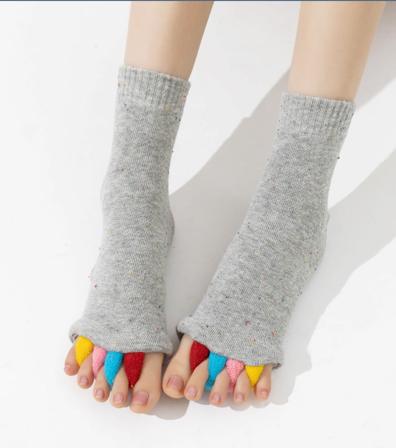 Foot Alignment Socks Toe Separators Bunion Socks Toe Separator Socks