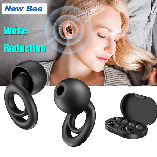 New Bee SE11 Sleep Noise Proof Reduction Earplug SML Ear Protection Earplugs Anti-Noise Waterproof Plug For Travel Work Earplugs