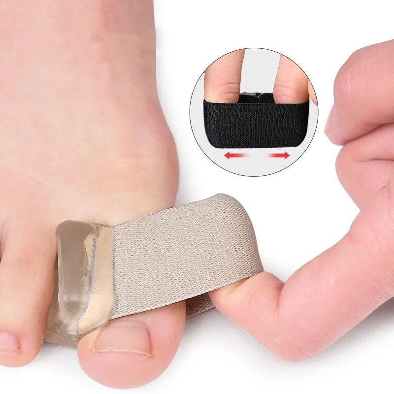1Pair Big Bone Thumb Toe Separator Bunion Splint Straightener Corrector Foot Care Tools Hallux Valgus Protector Orthotics