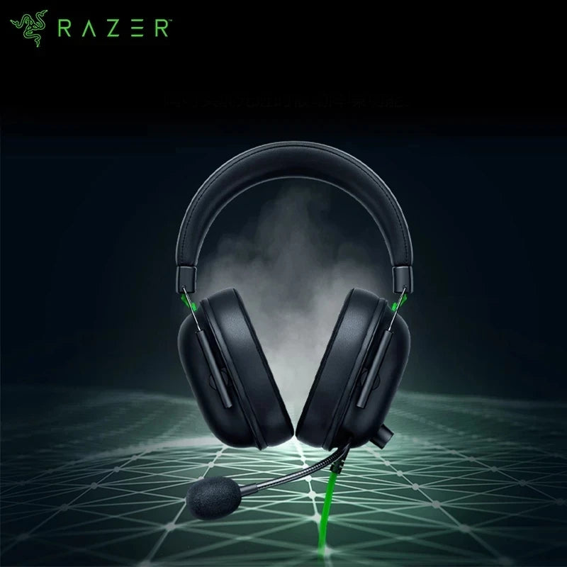 Razer-BlackShark V2 X Wired Gaming Headphone, Headset, 7.1 Surround Sound, Jogo para PS4,PS5, Nintendo Switch, Xbox