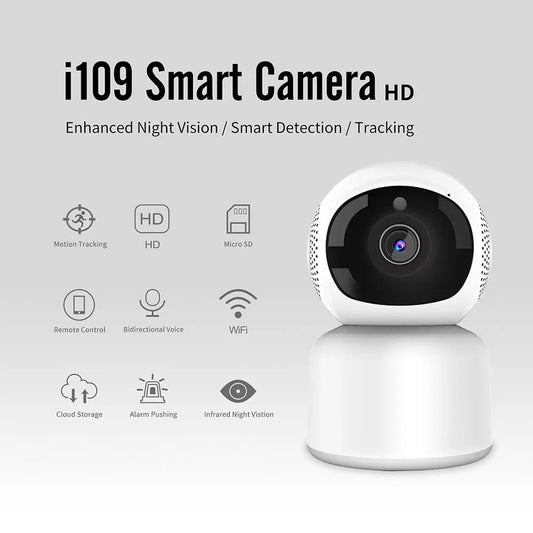 i109 Smart Camera 1080P HD 355 Angle WiFi Night Vision Webcam Video IP Camera Baby Security Monitor for Smartphone Xiaomi APP