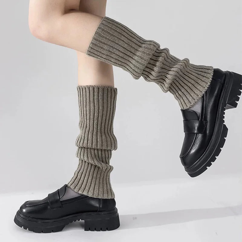 2 Pairs -Stay Stylish & Cozy with Our Japanese Lolita Leg Warmers!