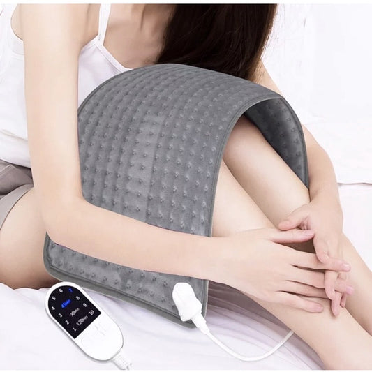 Heated Pad with Timer | Comforting Heat Pack for Full Body Relief | Perfect for Therapeutic Massage, Menstrual Pain, an