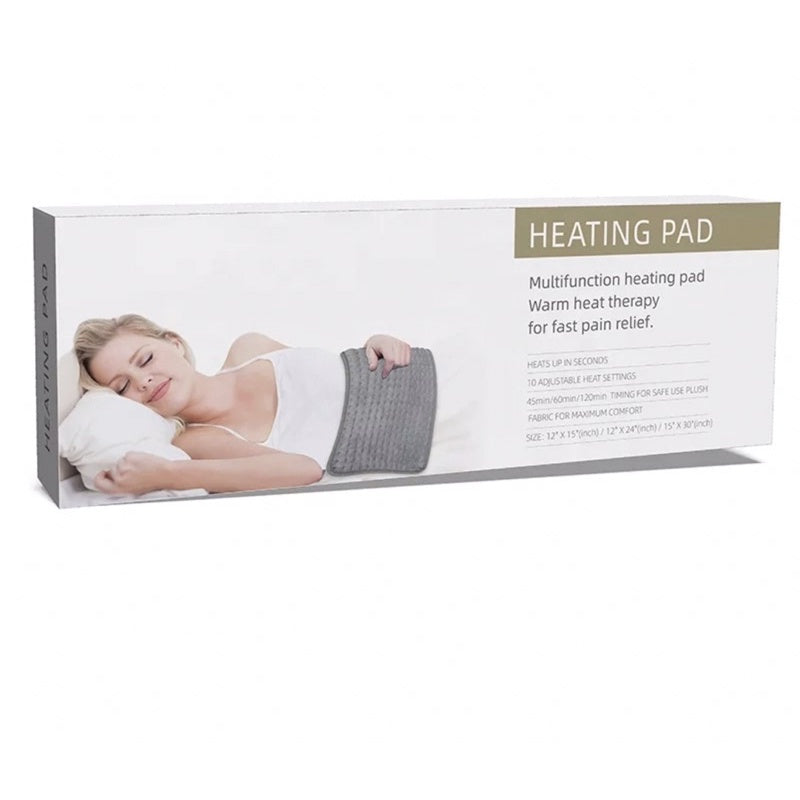 Heated Pad with Timer | Comforting Heat Pack for Full Body Relief | Perfect for Therapeutic Massage, Menstrual Pain, an
