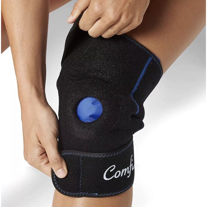 Cold Therapy Gel Wrap for Knee Pain Relief and Rapid Recovery - Reusable, Easy-to-Use Knee Brace for Sport Injuries