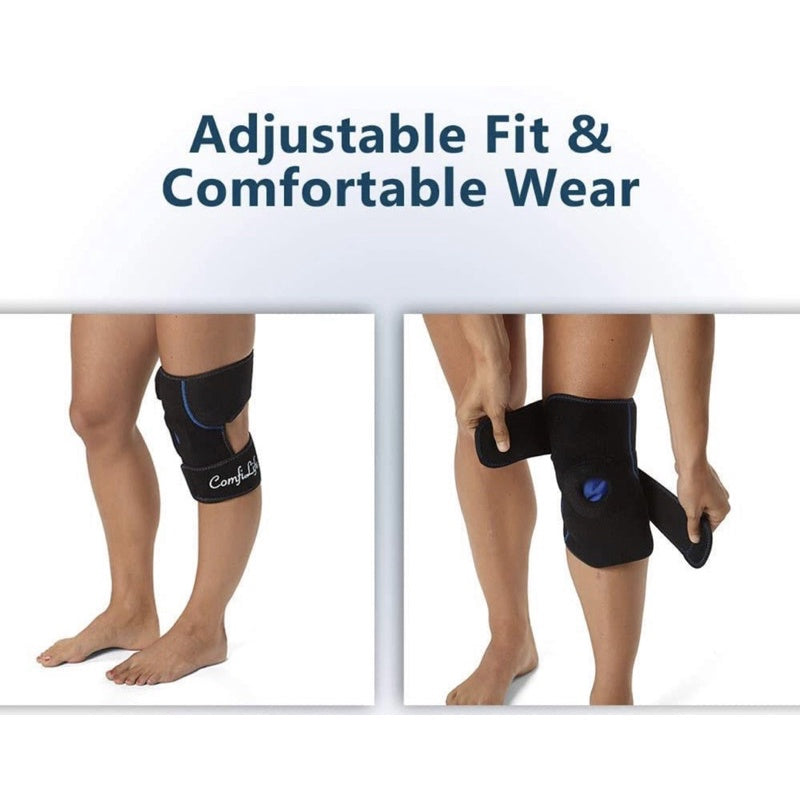 Cold Therapy Gel Wrap for Knee Pain Relief and Rapid Recovery - Reusable, Easy-to-Use Knee Brace for Sport Injuries