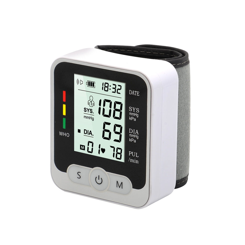 Digital Automatico De Pulso G-Tech GP400 Household Electronic Blood Pressure Measurement Wrist Sphygmomanometer