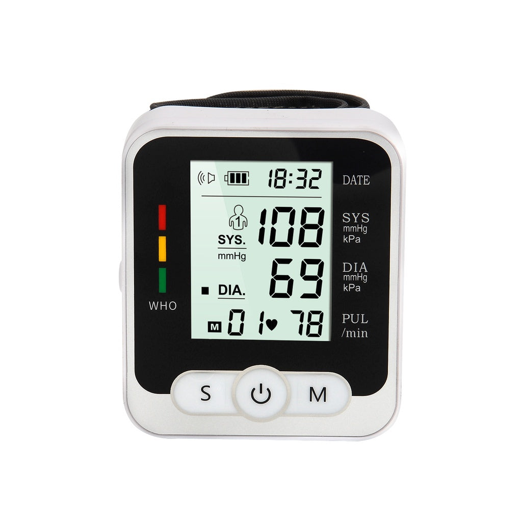 Digital Automatico De Pulso G-Tech GP400 Household Electronic Blood Pressure Measurement Wrist Sphygmomanometer