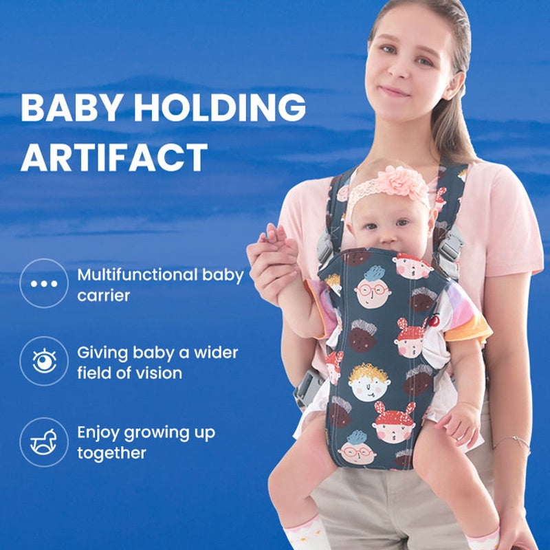 Baby Carrier Ergonomic Breathable Kangaroo Baby Travel Bag Backpack Adjustable Comfort Kids Toddler Infant Sling Labor Saving Easy To Carrier