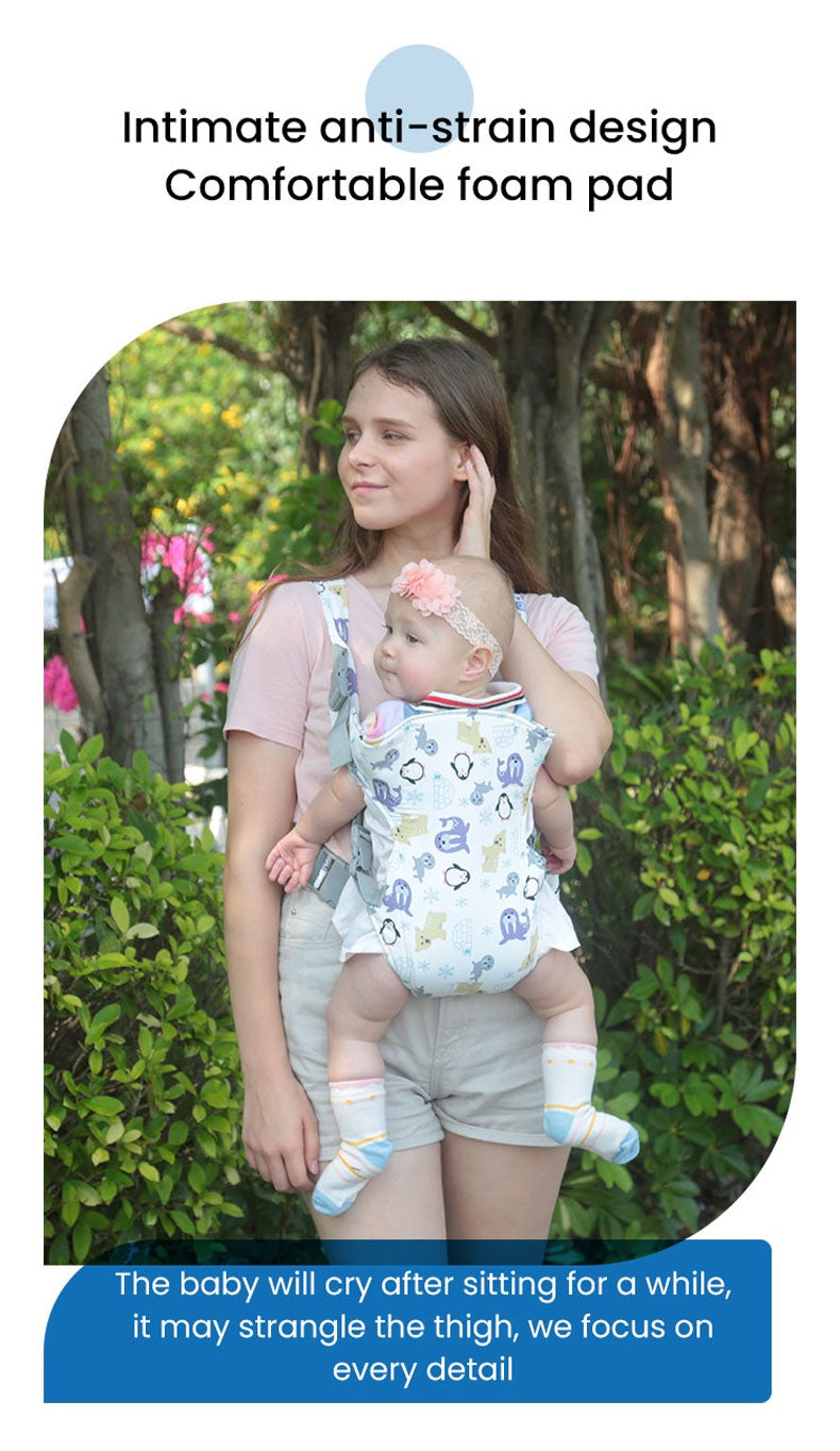 Baby Carrier Ergonomic Breathable Kangaroo Baby Travel Bag Backpack Adjustable Comfort Kids Toddler Infant Sling Labor Saving Easy To Carrier