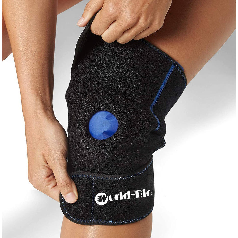 Cold Therapy Gel Wrap for Knee Pain Relief and Rapid Recovery - Reusable, Easy-to-Use Knee Brace for Sport Injuries