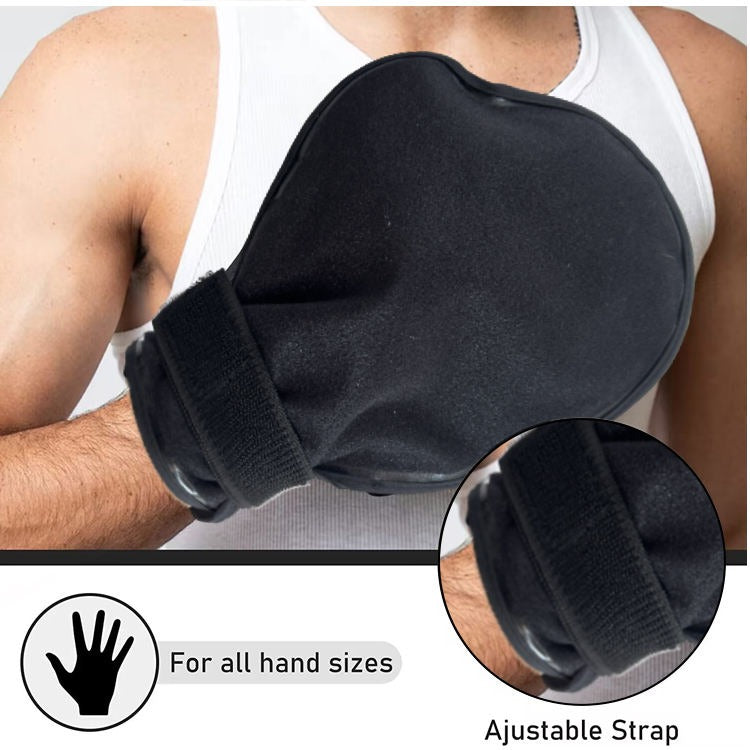 Wrist Support Hand Hot Cold Gel Pack Mitten Reusable Ice pack for Carpal Tunnel Syndrome Eczema & Arthritis Pain Relief