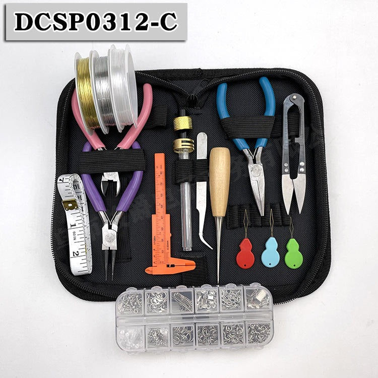 DIY Jewelry Making Supplies Kit with Jewelry Tools, Jewelry Wires and Jewelry Findings for Jewelry Repair and Beading